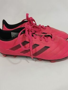 Adidas Goletto VIII FG Kids Soccer Cleats Hot Pink Low Size 4.5Y - #GW6163